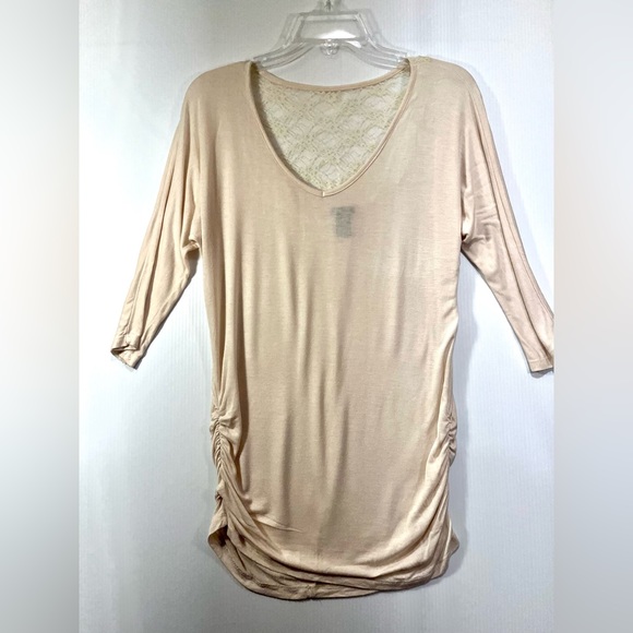 💰SALE 2 SHIRT BUNDLE Valerie Bertinelli (teal) & Rue 21 (cream) - Picture 9 of 12
